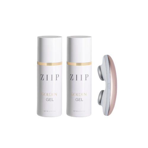 ZIIP HALO Blush - Gold Gel Set