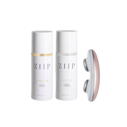 ZIIP HALO Blush - Gold & Silver Gel Set