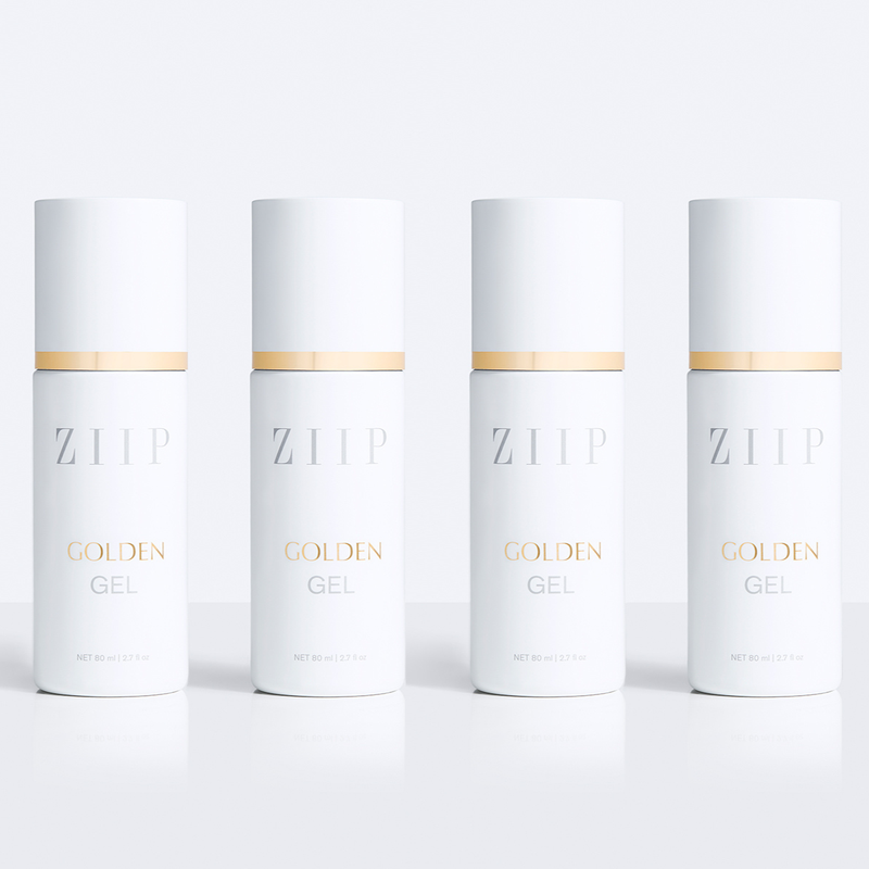 ZIIP Golden Gels - 4 Bottles