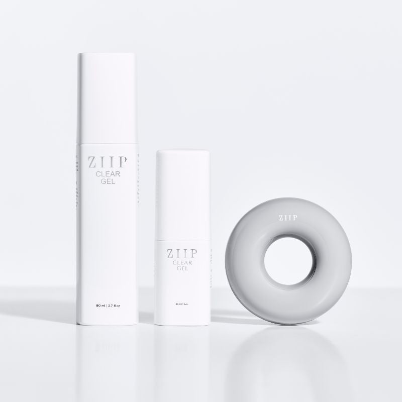 ZIIP DOT Grey & Clear Gel